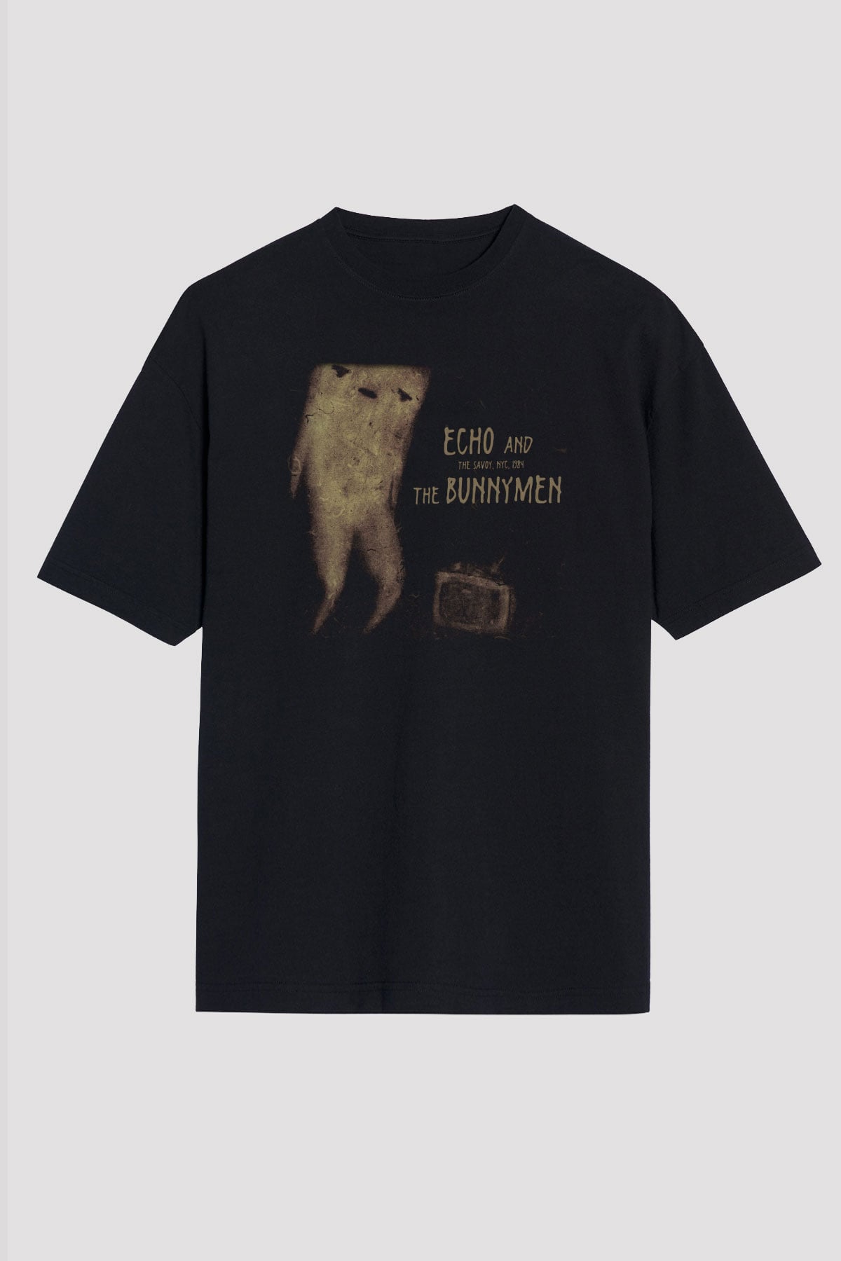 Echo and the Bunnymen Siyah Unisex Tişört T-Shirt - TişörtFabrikası