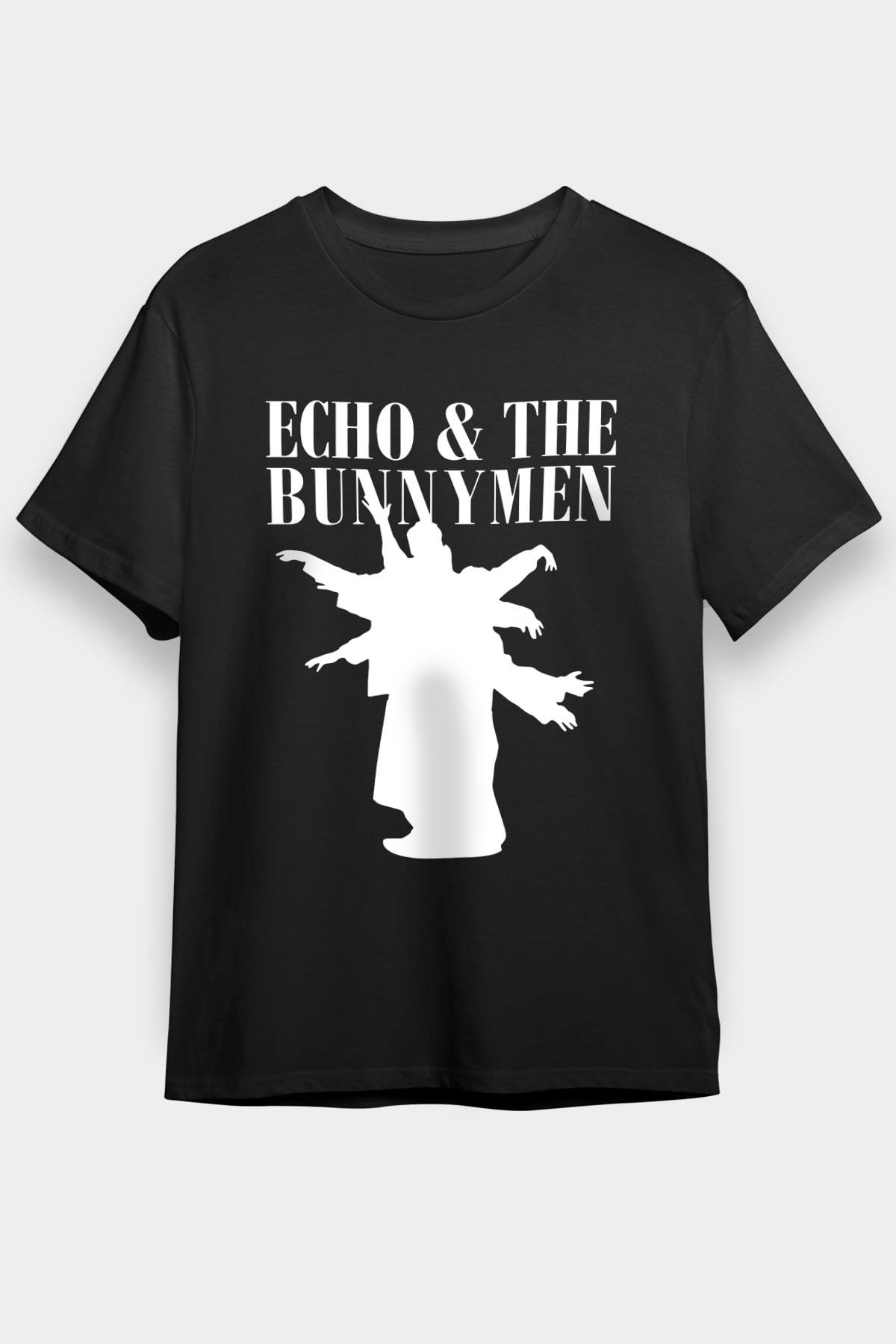 Echo and the Bunnymen Siyah Unisex Tişört T-Shirt - TişörtFabrikası