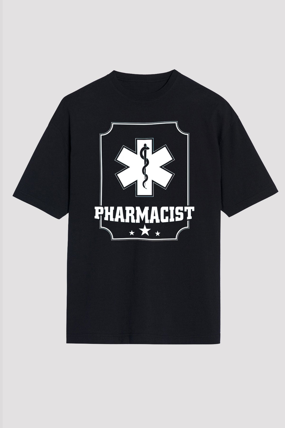 Eczacı Siyah Unisex Tişört T-Shirt - TişörtFabrikası