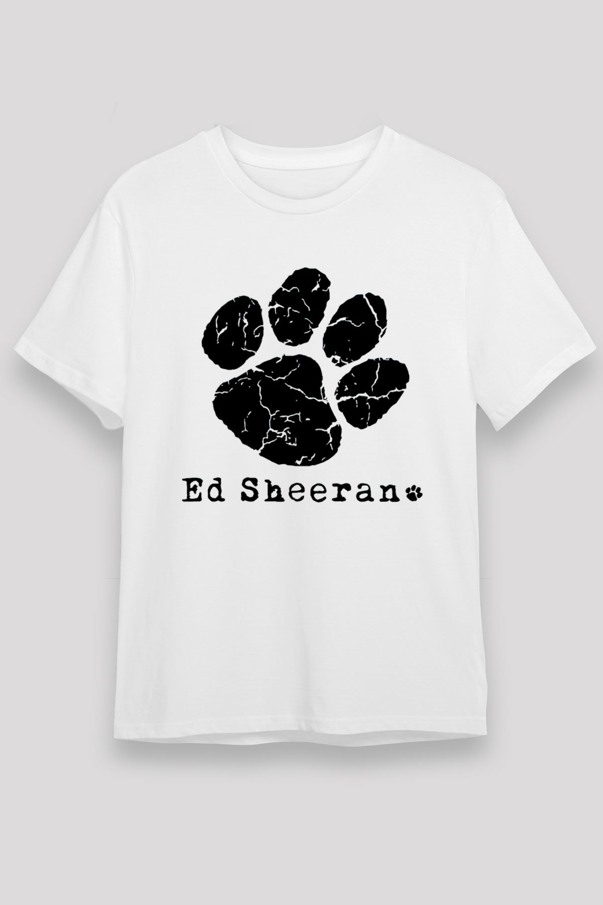 Ed Sheeran Beyaz Unisex Tişört T-Shirt - TişörtFabrikası