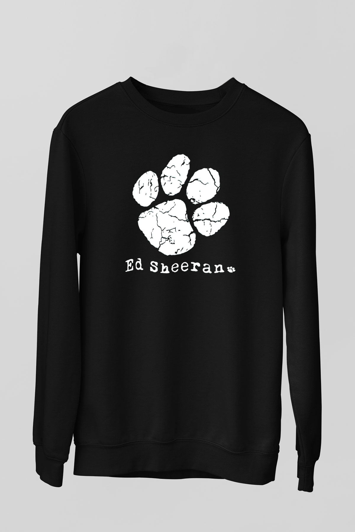 Ed Sheeran Siyah Unisex Sweatshirt