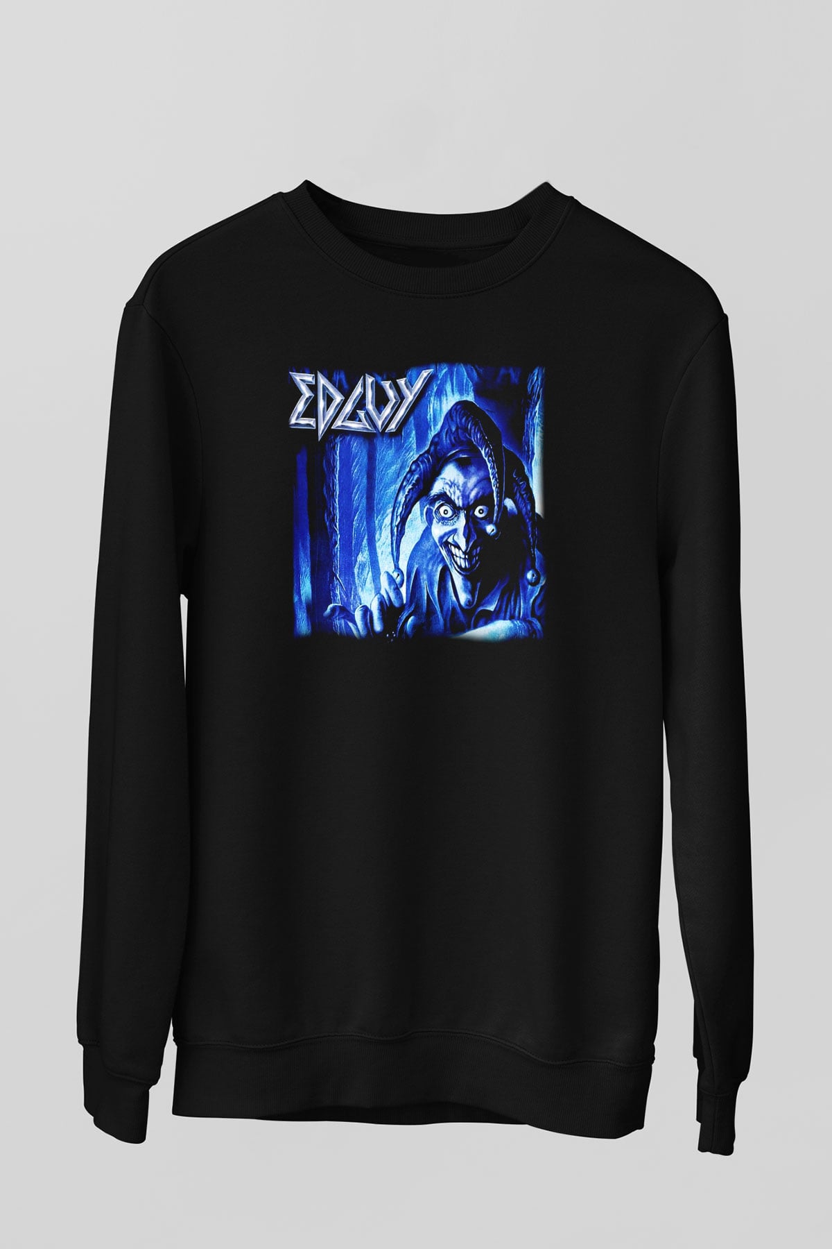 Edguy Siyah Unisex Sweatshirt