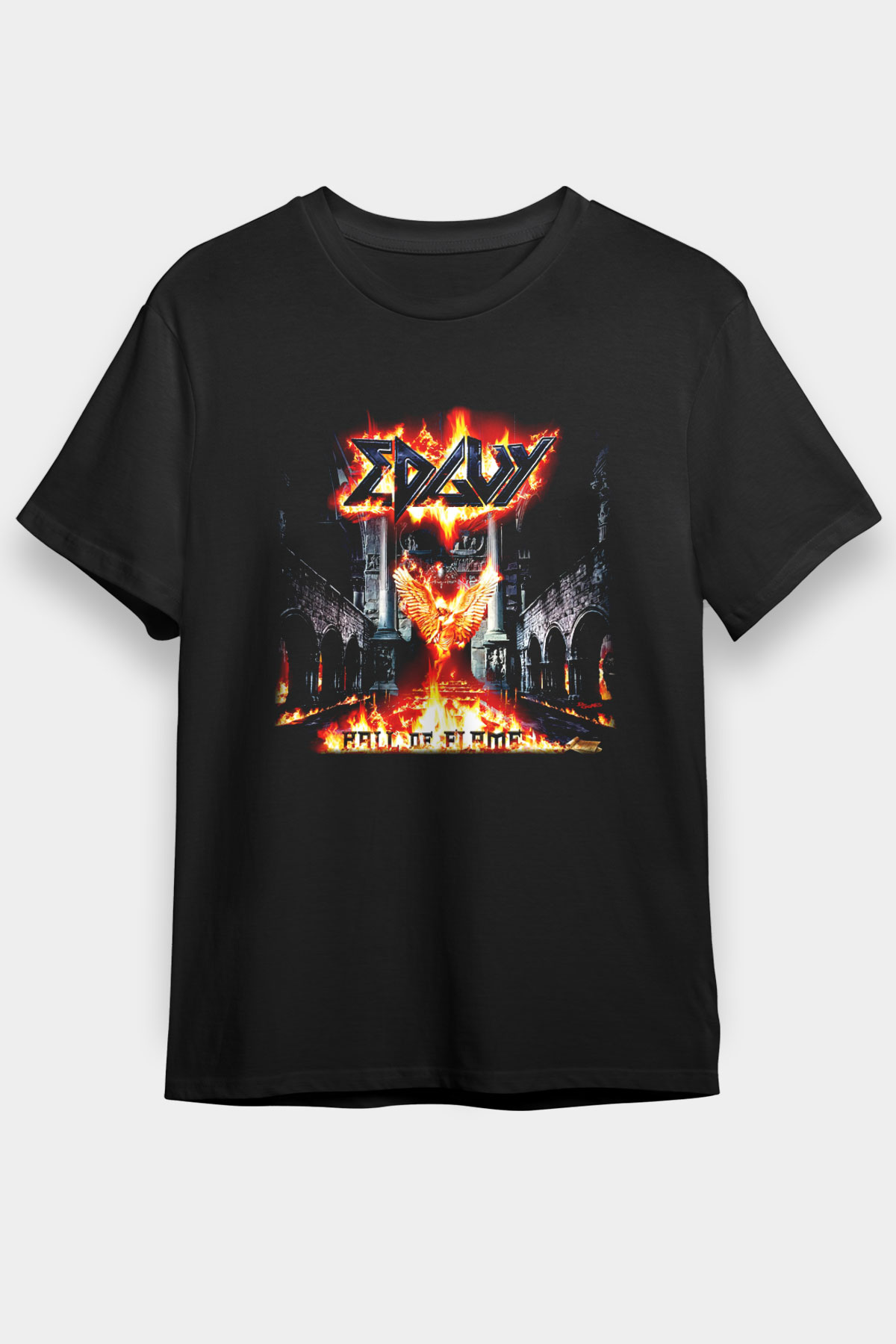 Edguy Black Unisex Tee - STREETWEAR