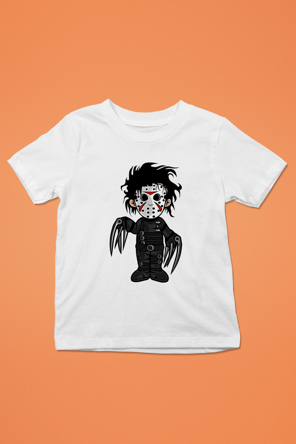 Edward Baskılı Unisex Beyaz Çocuk Tişört