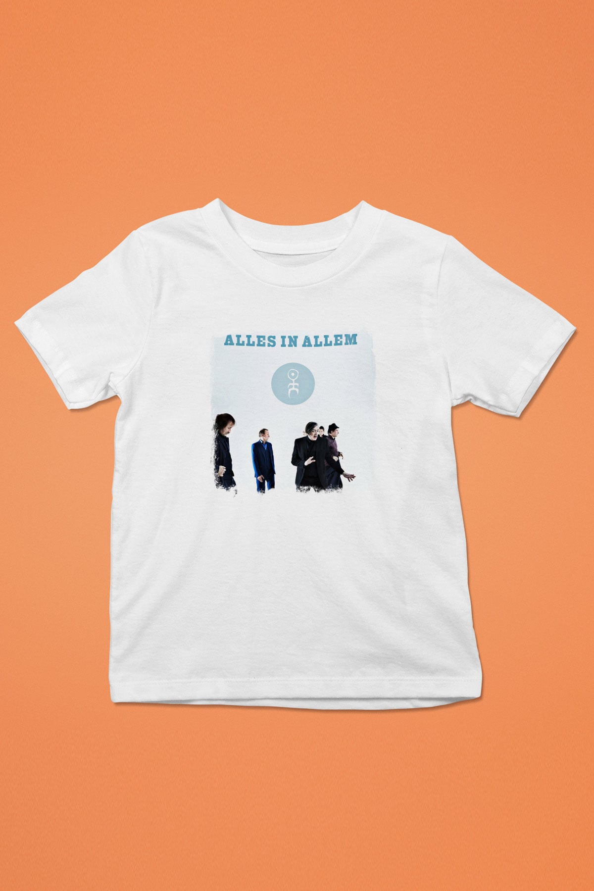 Einstürzende Neubauten Baskılı Unisex Beyaz Çocuk Tişört