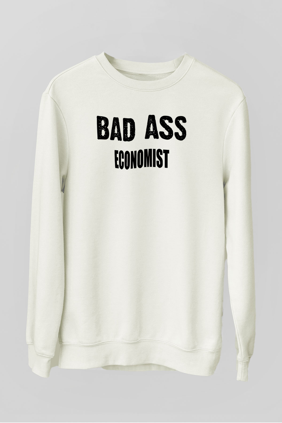 Ekonomist Beyaz Unisex Sweatshirt