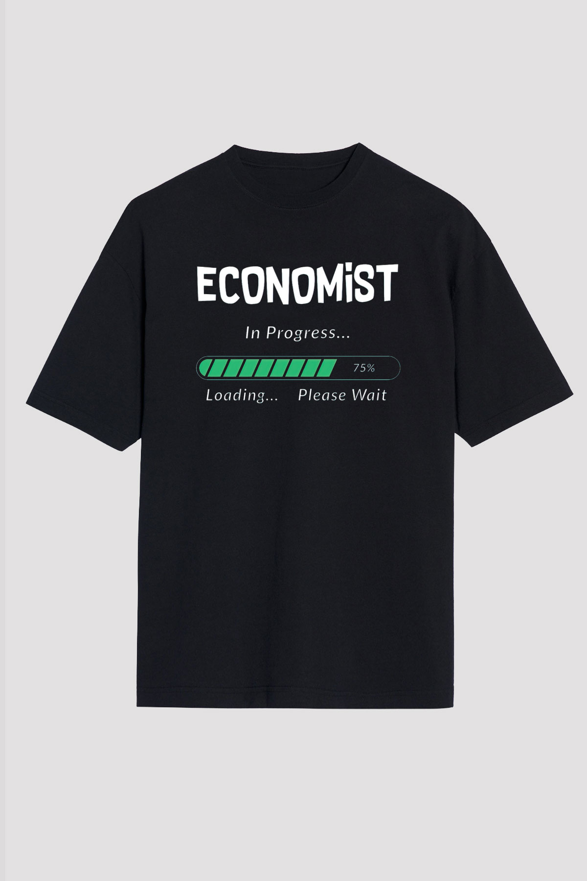 Ekonomist Siyah Unisex Tişört T-Shirt - TişörtFabrikası
