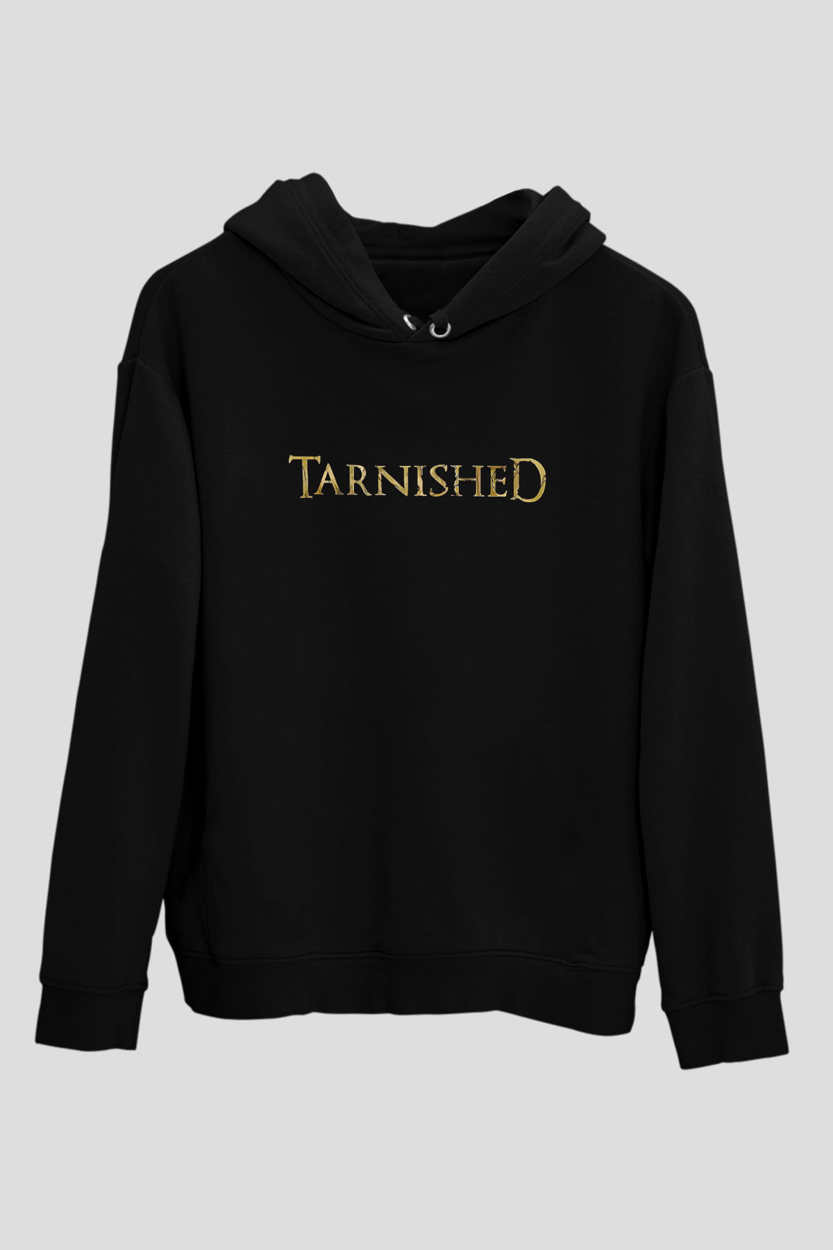 Elden Ring Baskılı Unisex Siyah Kapüşonlu Sweatshirt