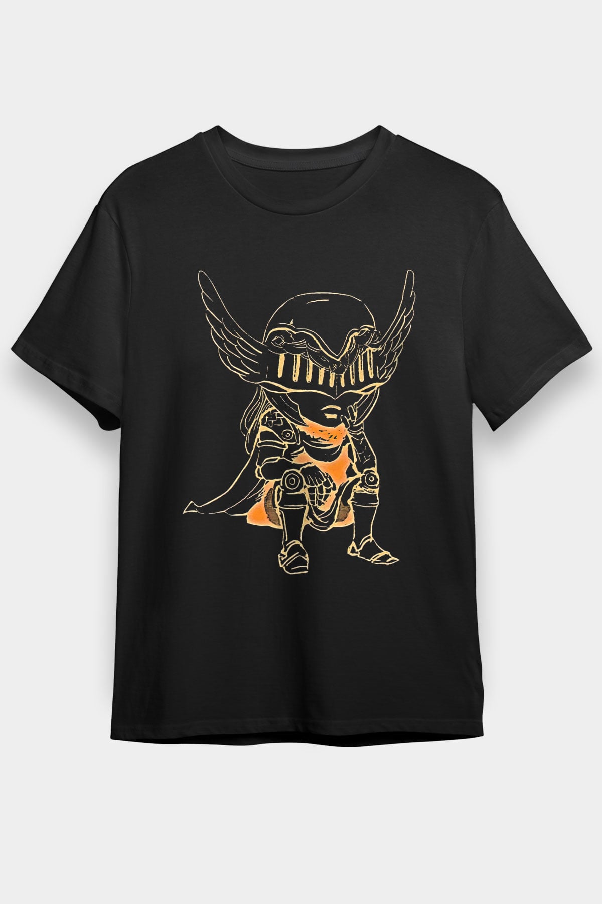 Elden Ring Baskılı Unisex Siyah Tişört - Tshirt