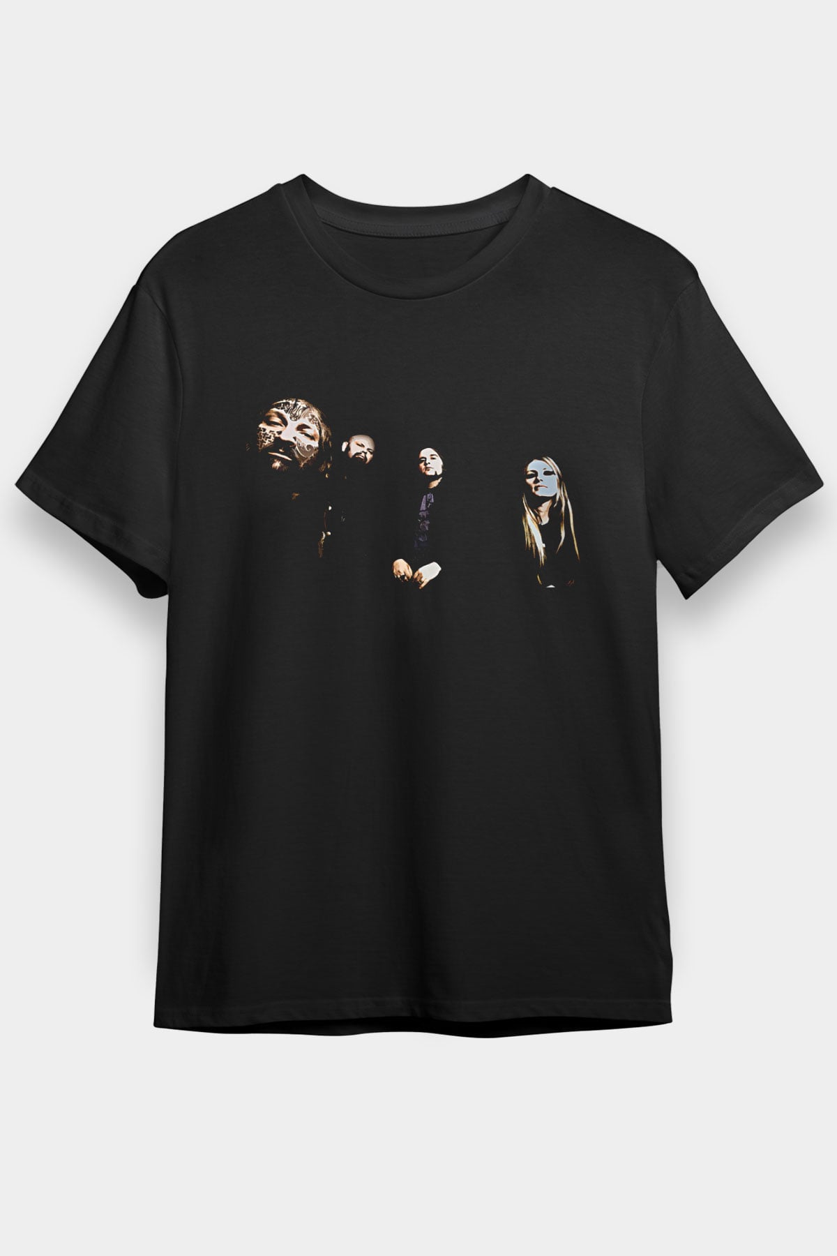 Electric Wizard Baskılı Unisex Siyah Tişört - Tshirt