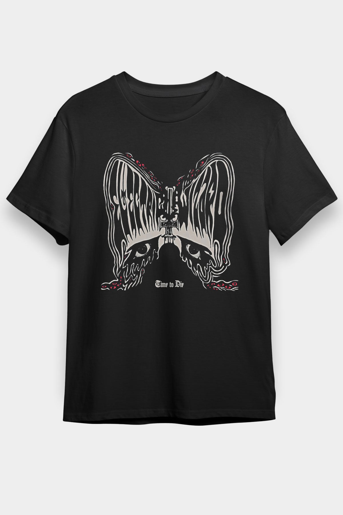 Electric Wizard Baskılı Unisex Siyah Tişört - Tshirt