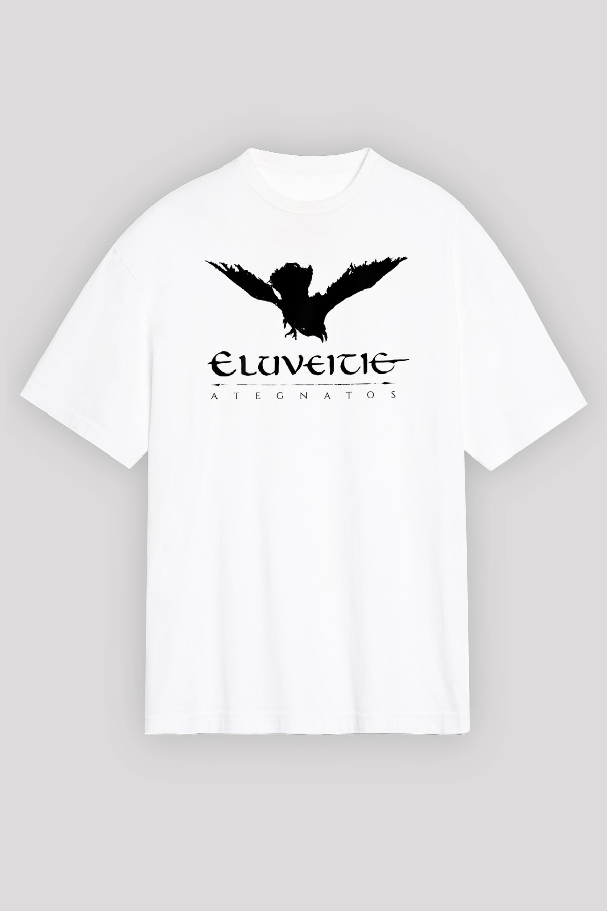 Eluveitie Beyaz Unisex Tişört T-Shirt - TişörtFabrikası