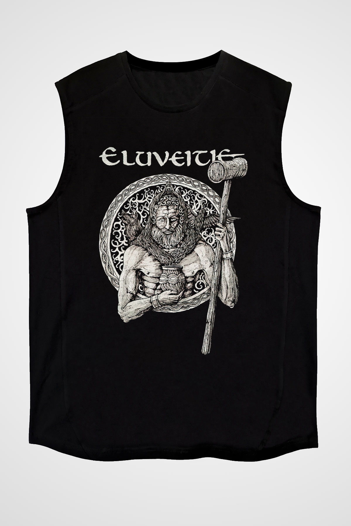 Eluveitie Siyah Unisex Kolsuz Tişört