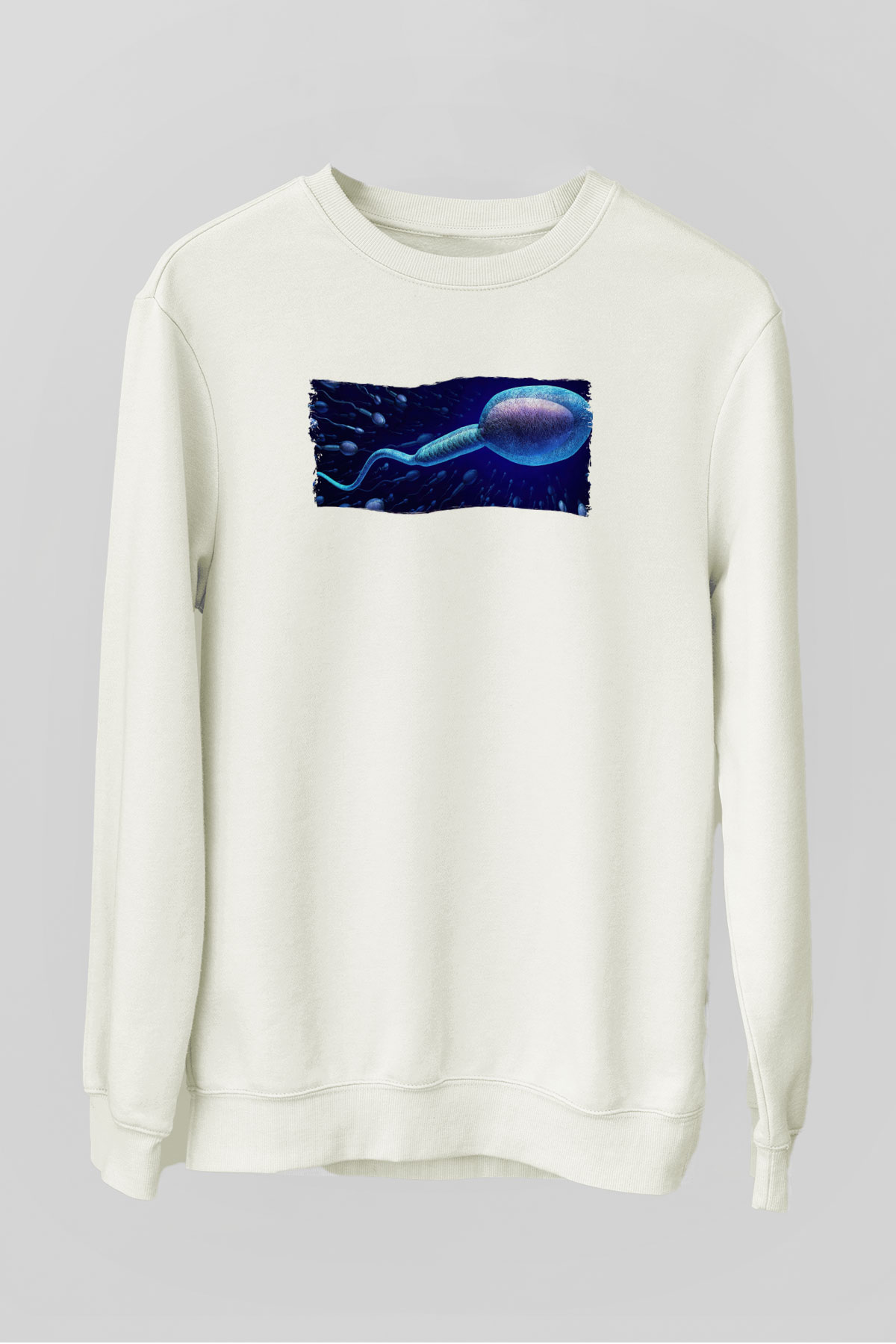 Embriyolog Beyaz Unisex Sweatshirt