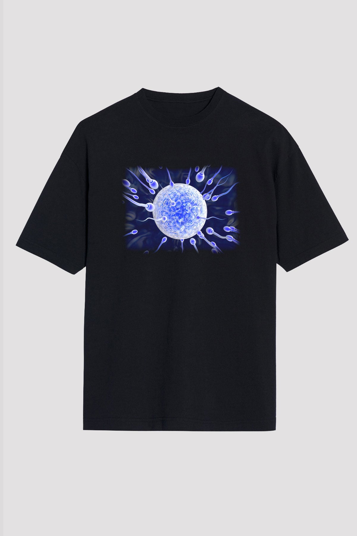 Embriyolog Siyah Unisex Tişört T-Shirt - TişörtFabrikası