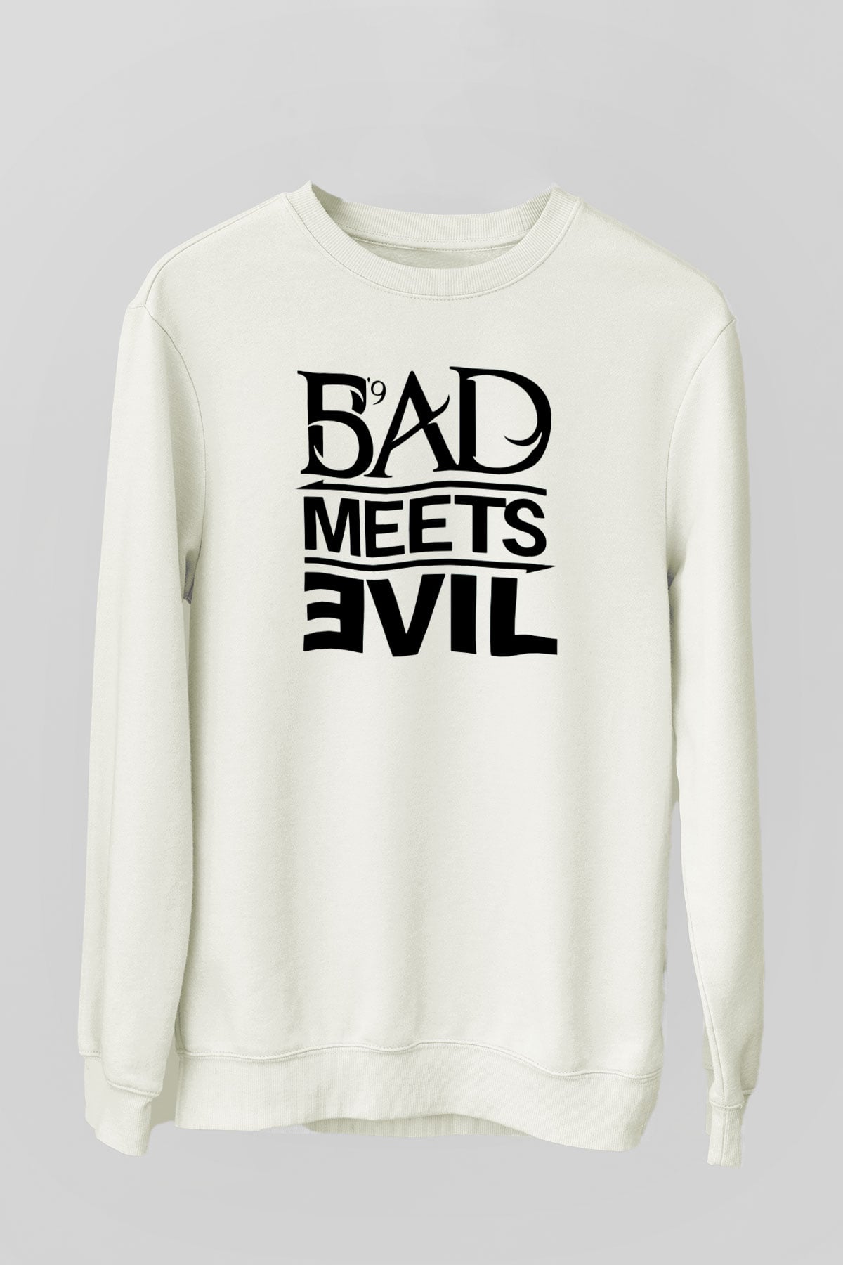 Eminem Beyaz Unisex Sweatshirt