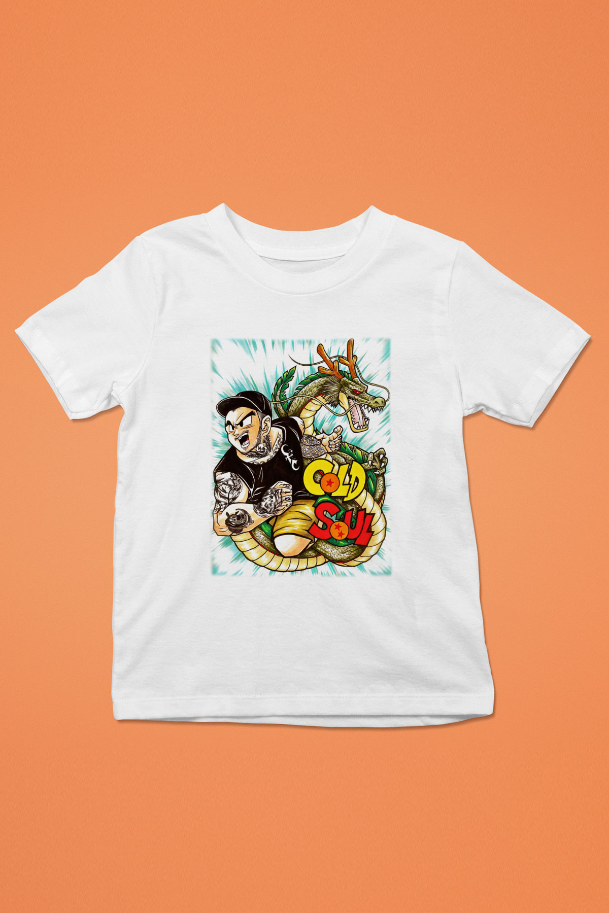 Emmure Baskılı Beyaz Unisex Çocuk Tişört