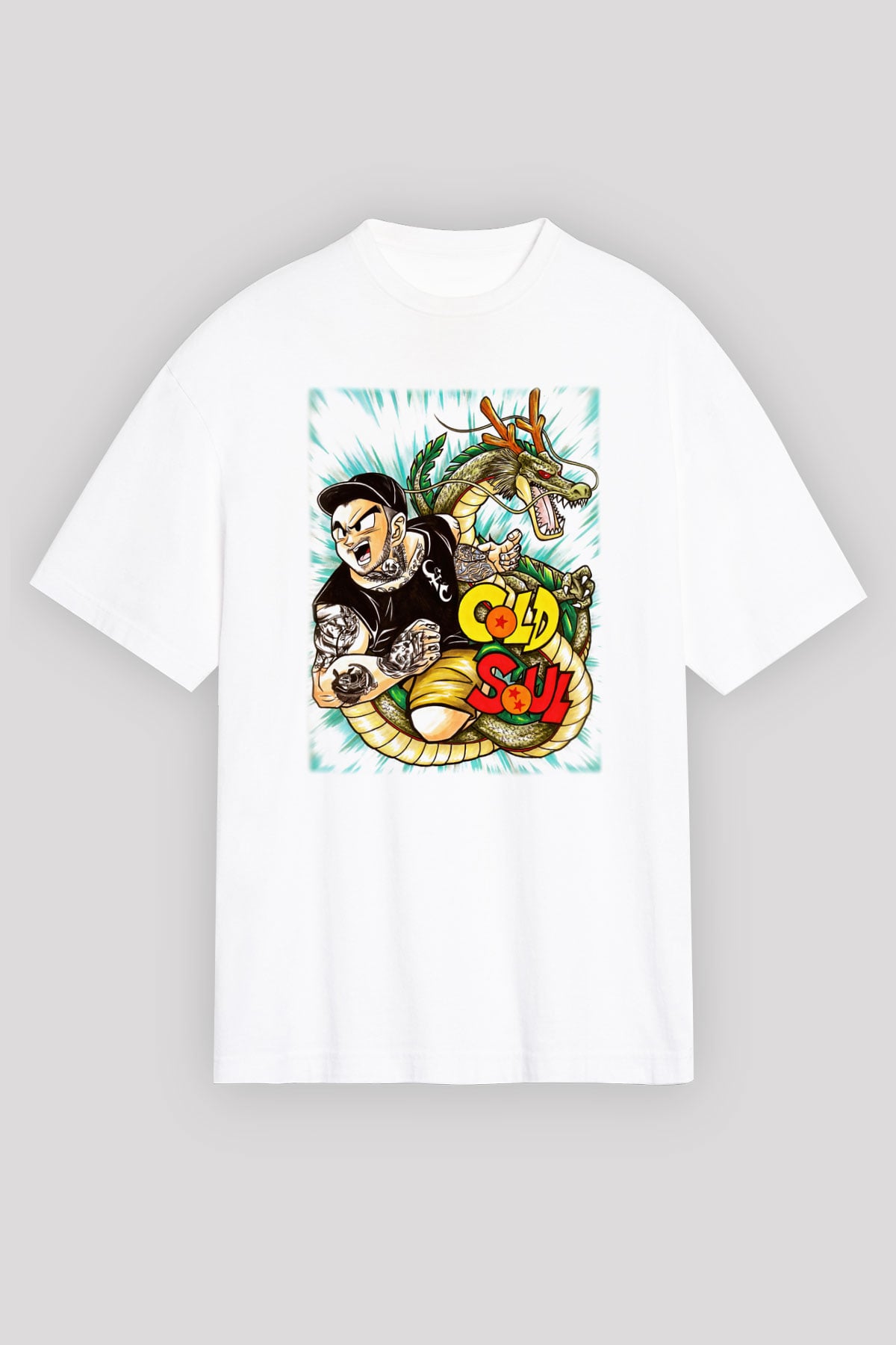 Emmure Beyaz Unisex Oversize Tişört T-Shirt