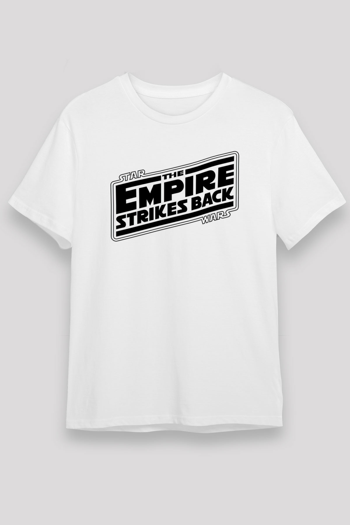 Empire Strikes Back Beyaz Unisex Tişört