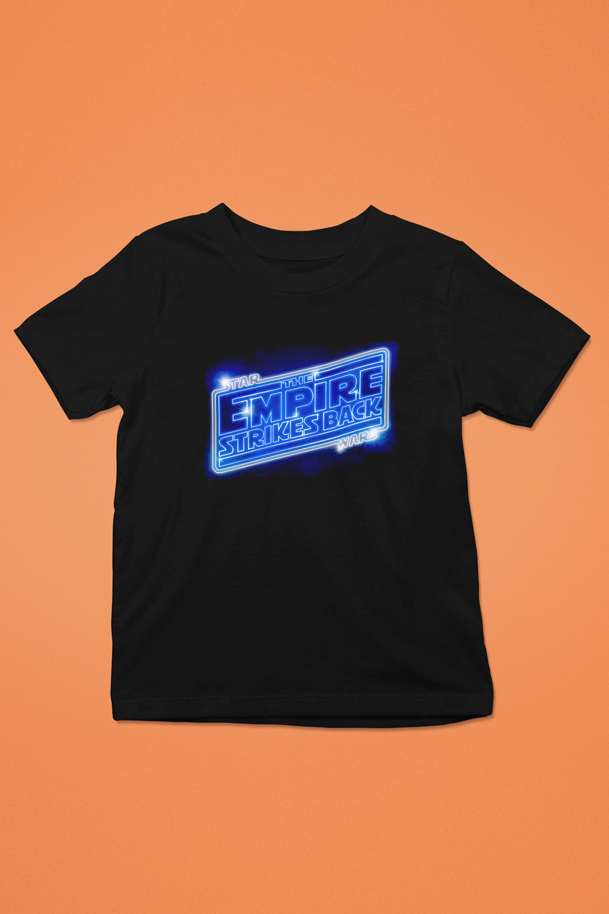 Empire Strikes Back Siyah Unisex  Çocuk Tişört