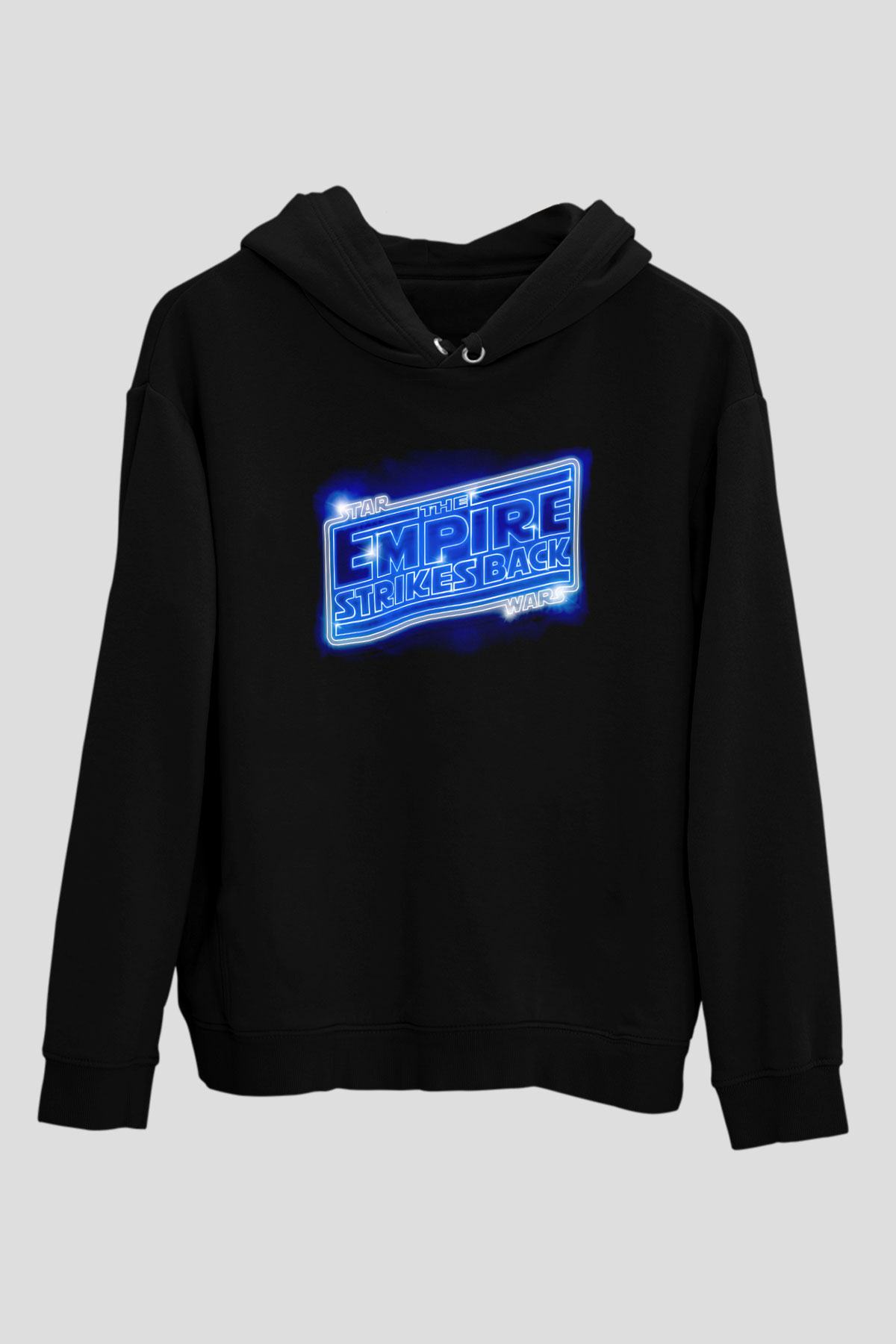 Empire Strikes Back Siyah Unisex Hoodie