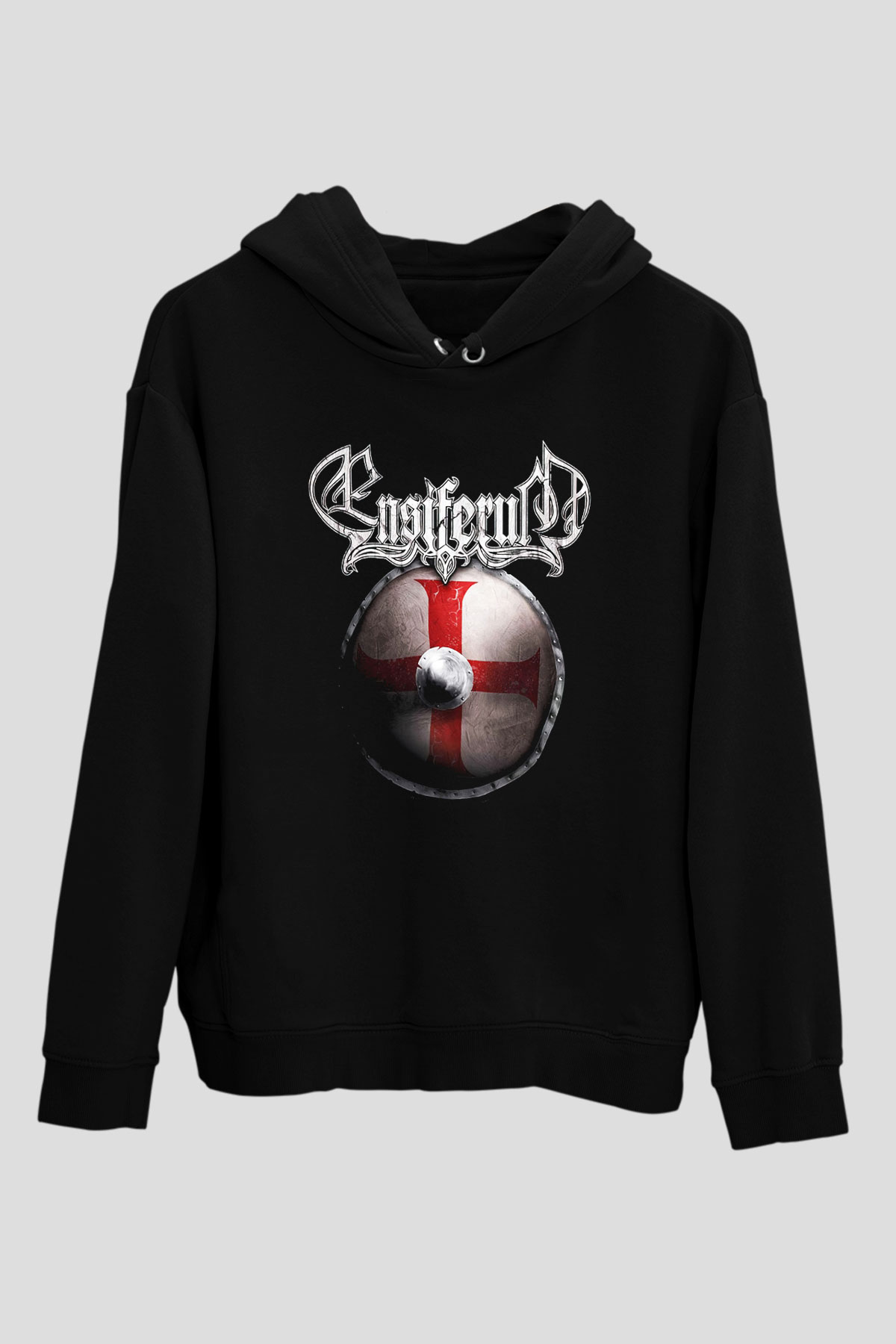 Ensiferum Siyah Unisex Hoodie