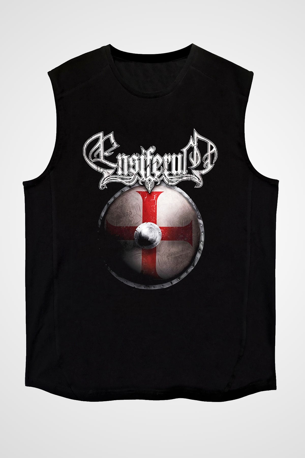 Ensiferum Siyah Unisex Kolsuz Tişört