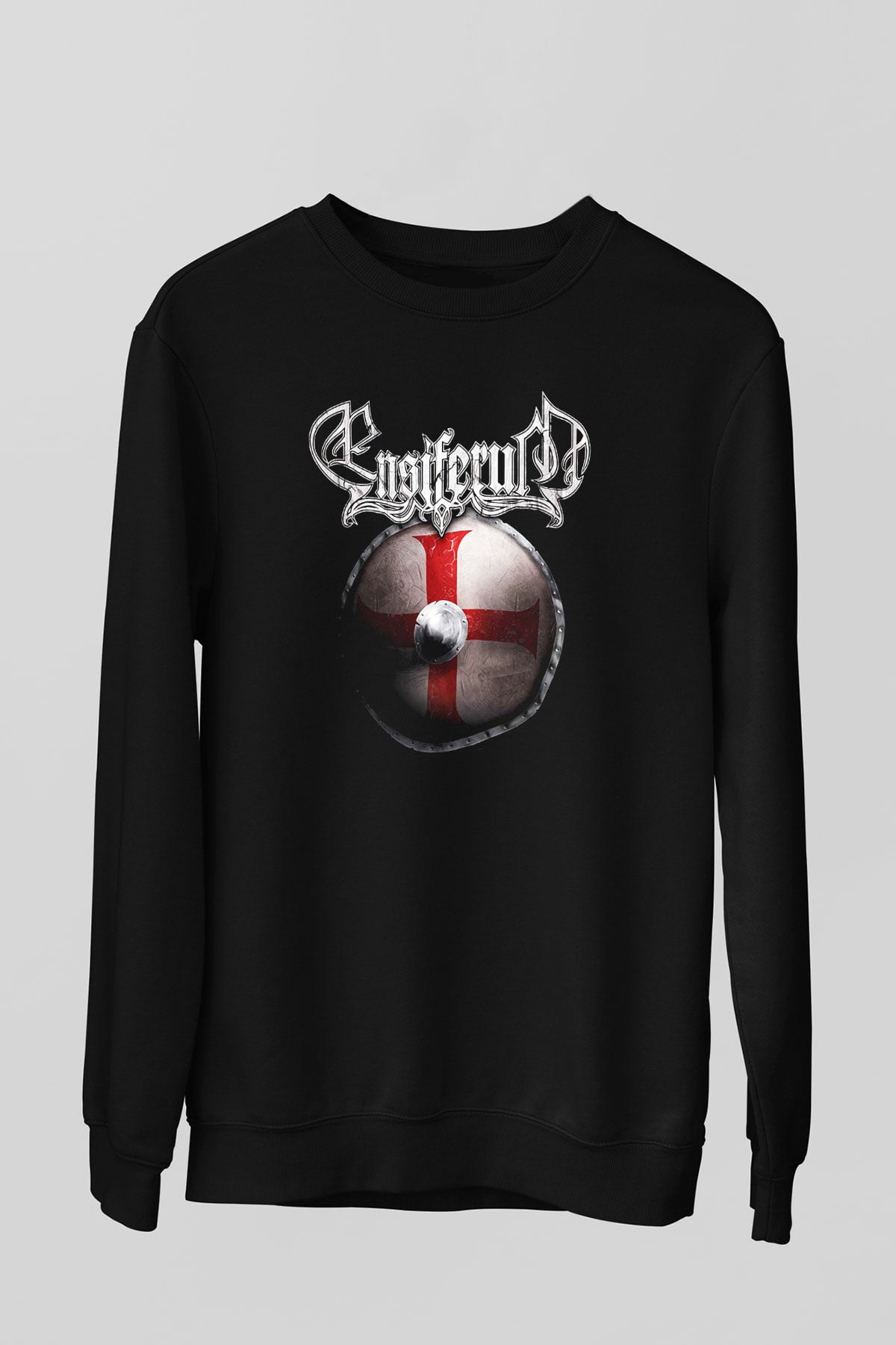 Ensiferum Siyah Unisex Sweatshirt
