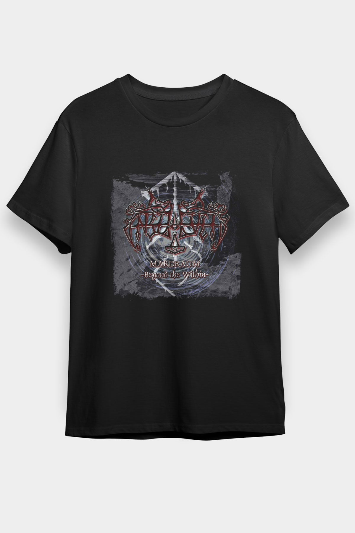 Enslaved Baskılı Unisex Siyah Tişört