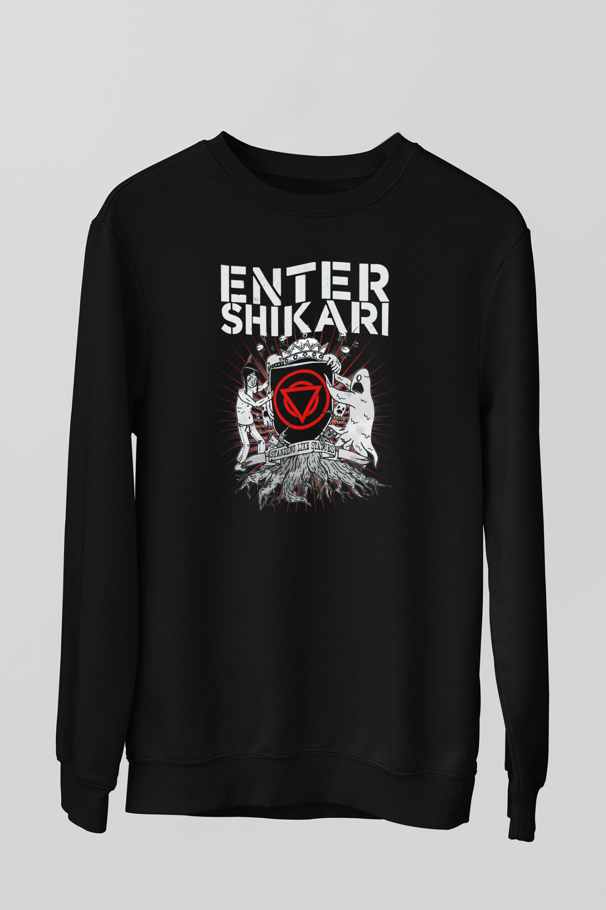 Enter Shikari Siyah Unisex Sweatshirt
