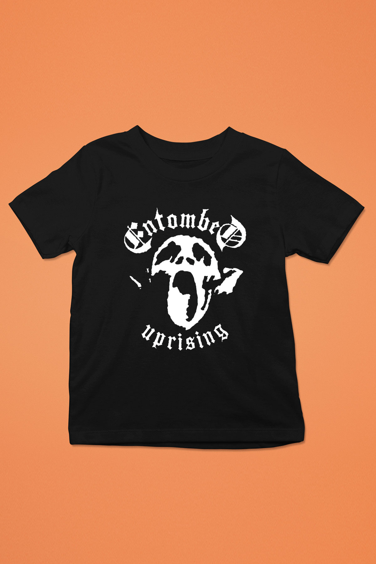 Entombed Baskılı Siyah Unisex Çocuk Tişört