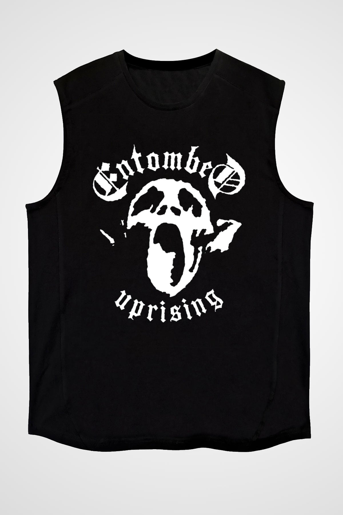 Entombed Siyah Unisex Kolsuz Tişört