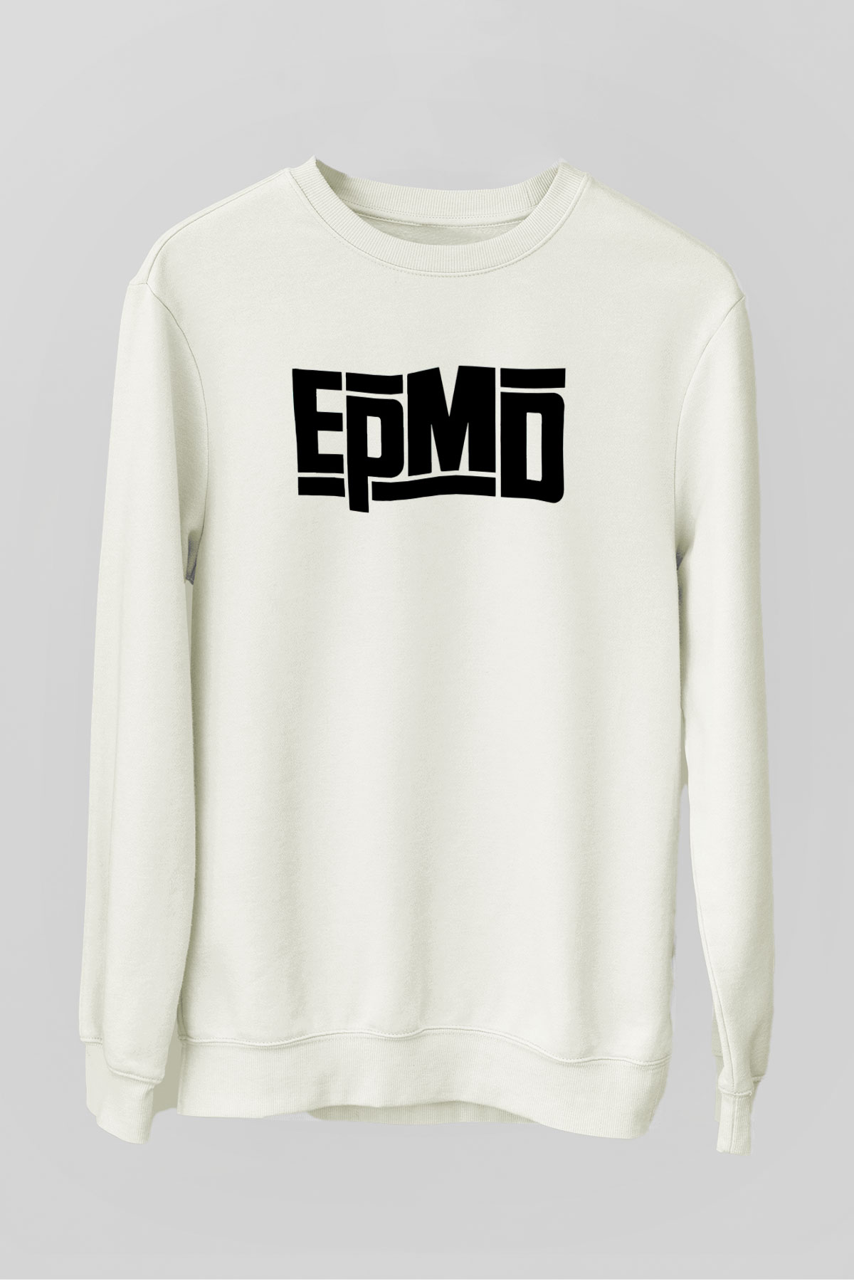 EPMD Beyaz Unisex Sweatshirt