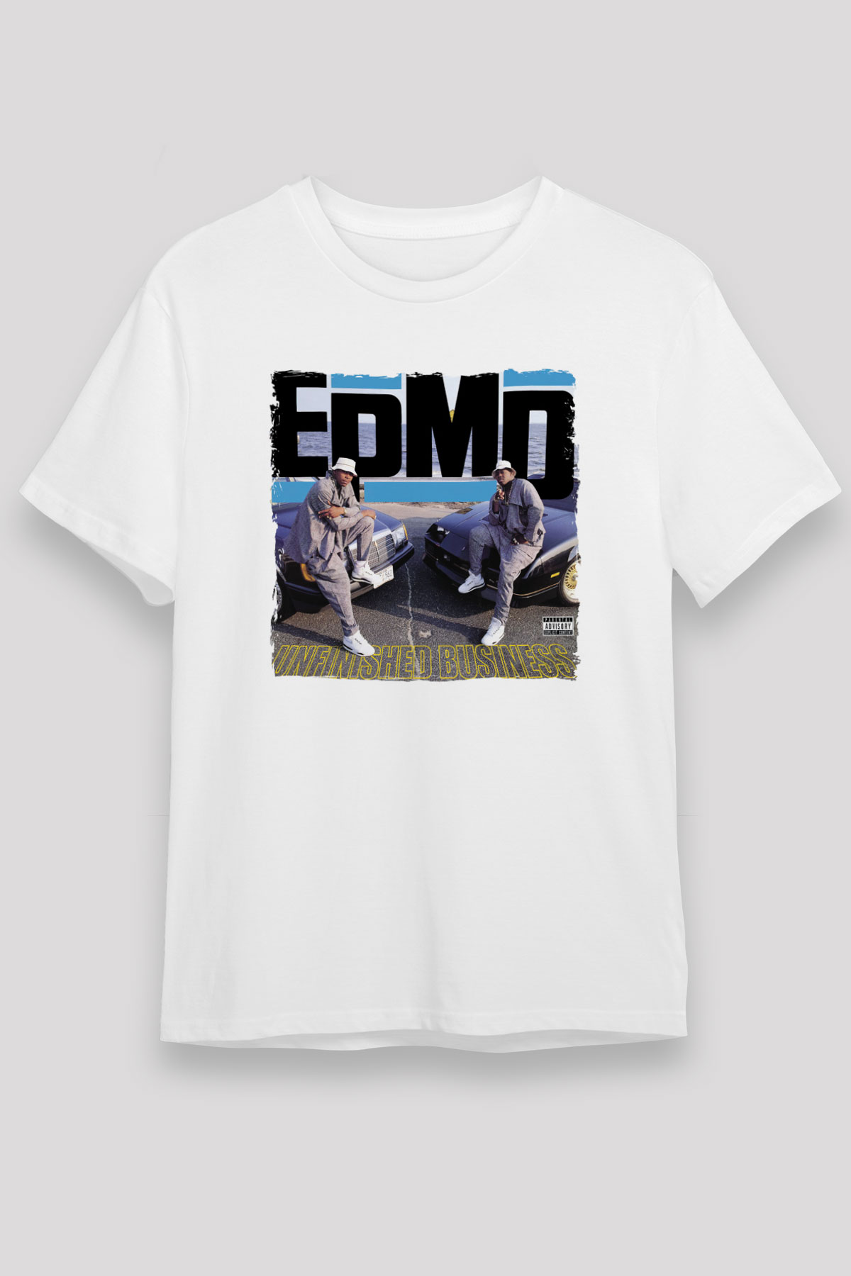 EPMD Beyaz Unisex Tişört T-Shirt - TişörtFabrikası