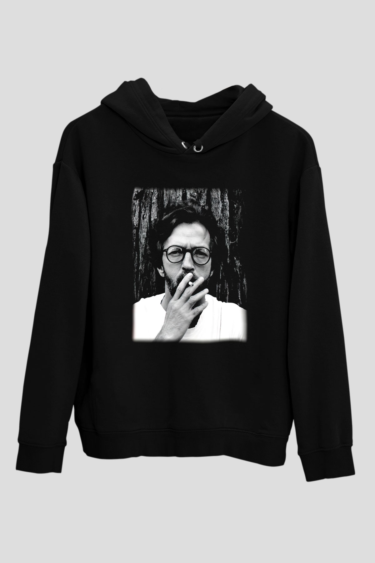 Eric Clapton Siyah Unisex Hoodie