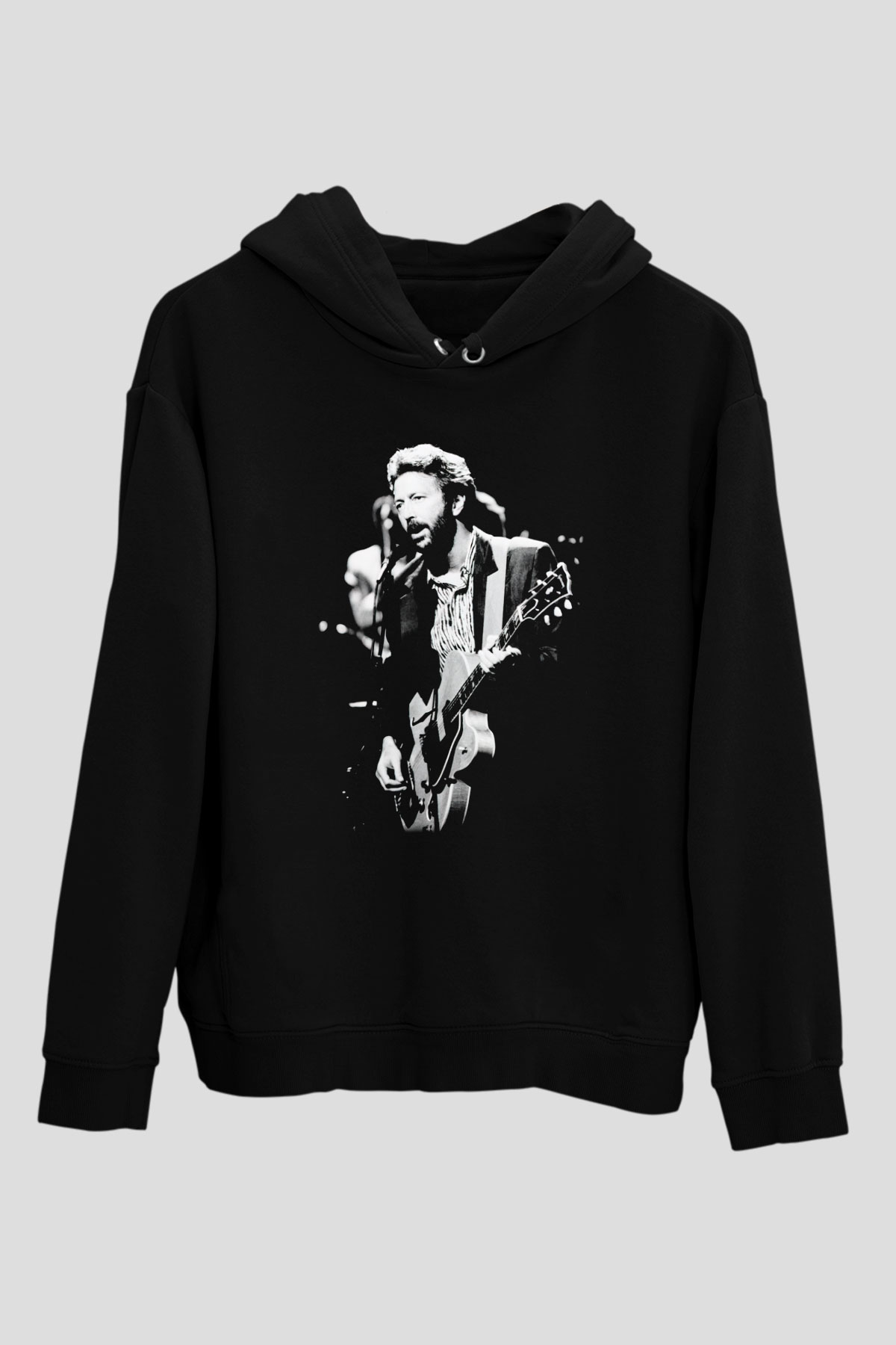 Eric Clapton Siyah Unisex Hoodie