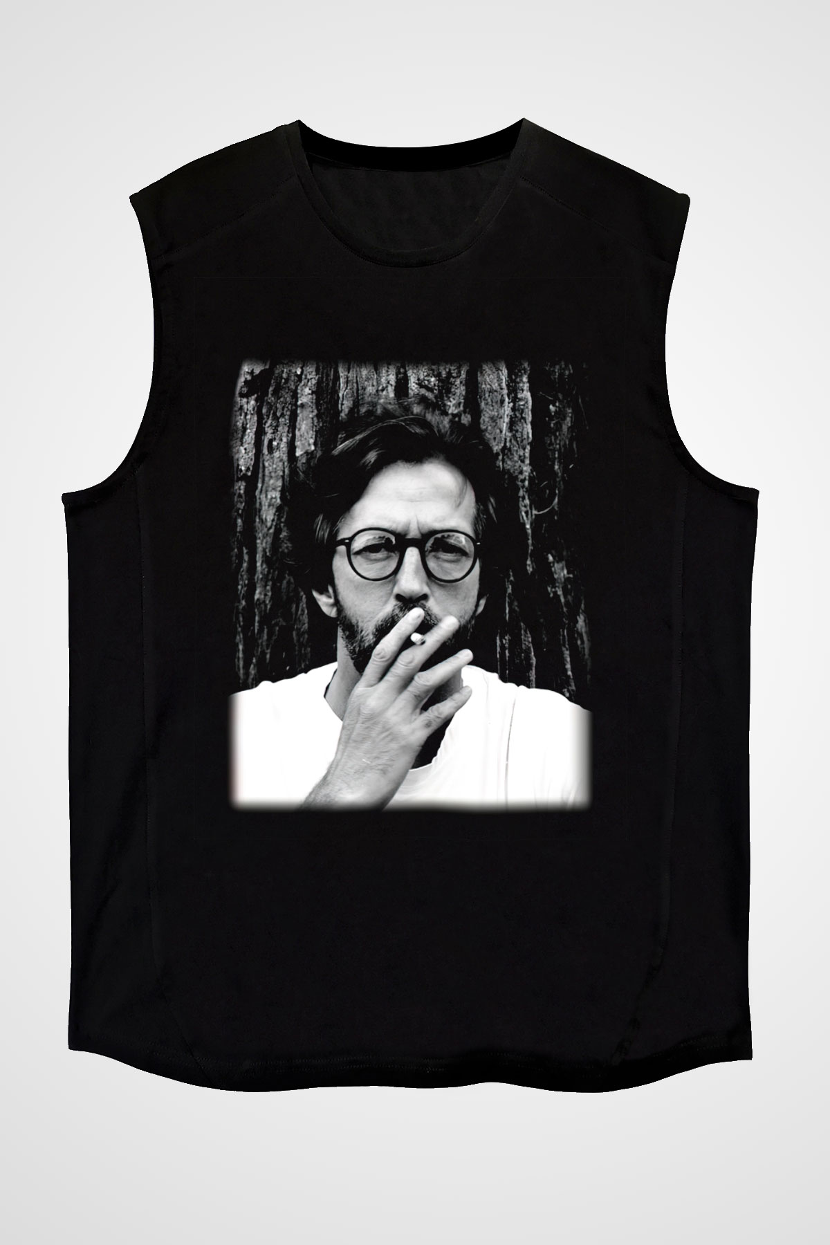 Eric Clapton Siyah Unisex Kolsuz Tişört