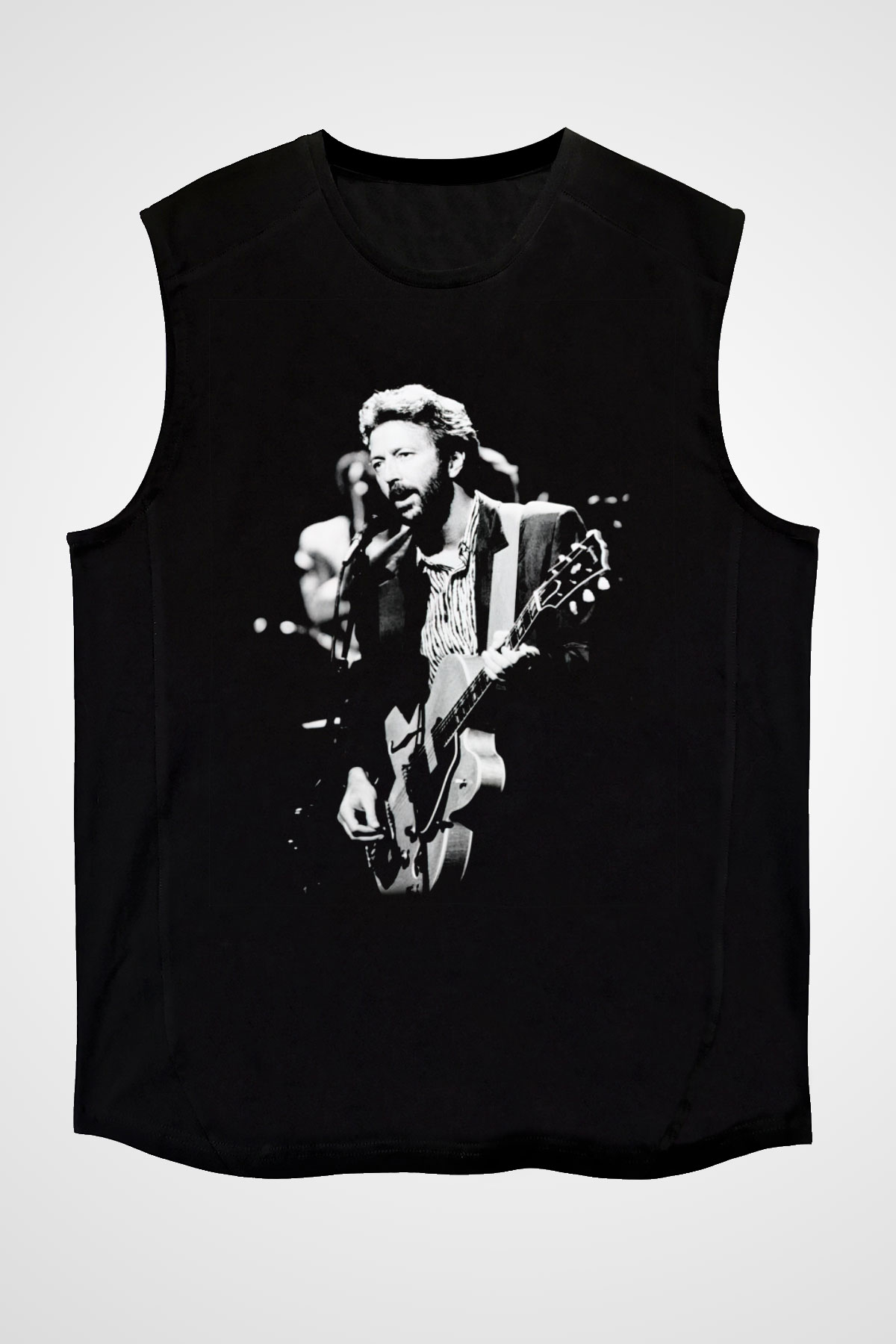 Eric Clapton Siyah Unisex Kolsuz Tişört