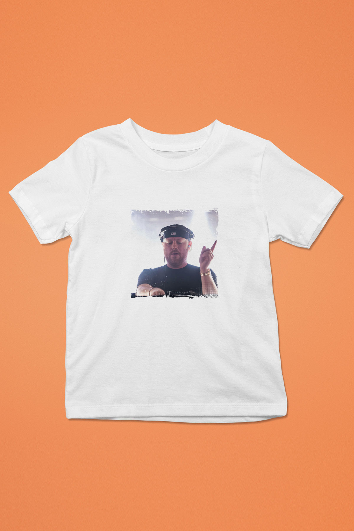 Eric Prydz Baskılı Beyaz Çocuk Tişört