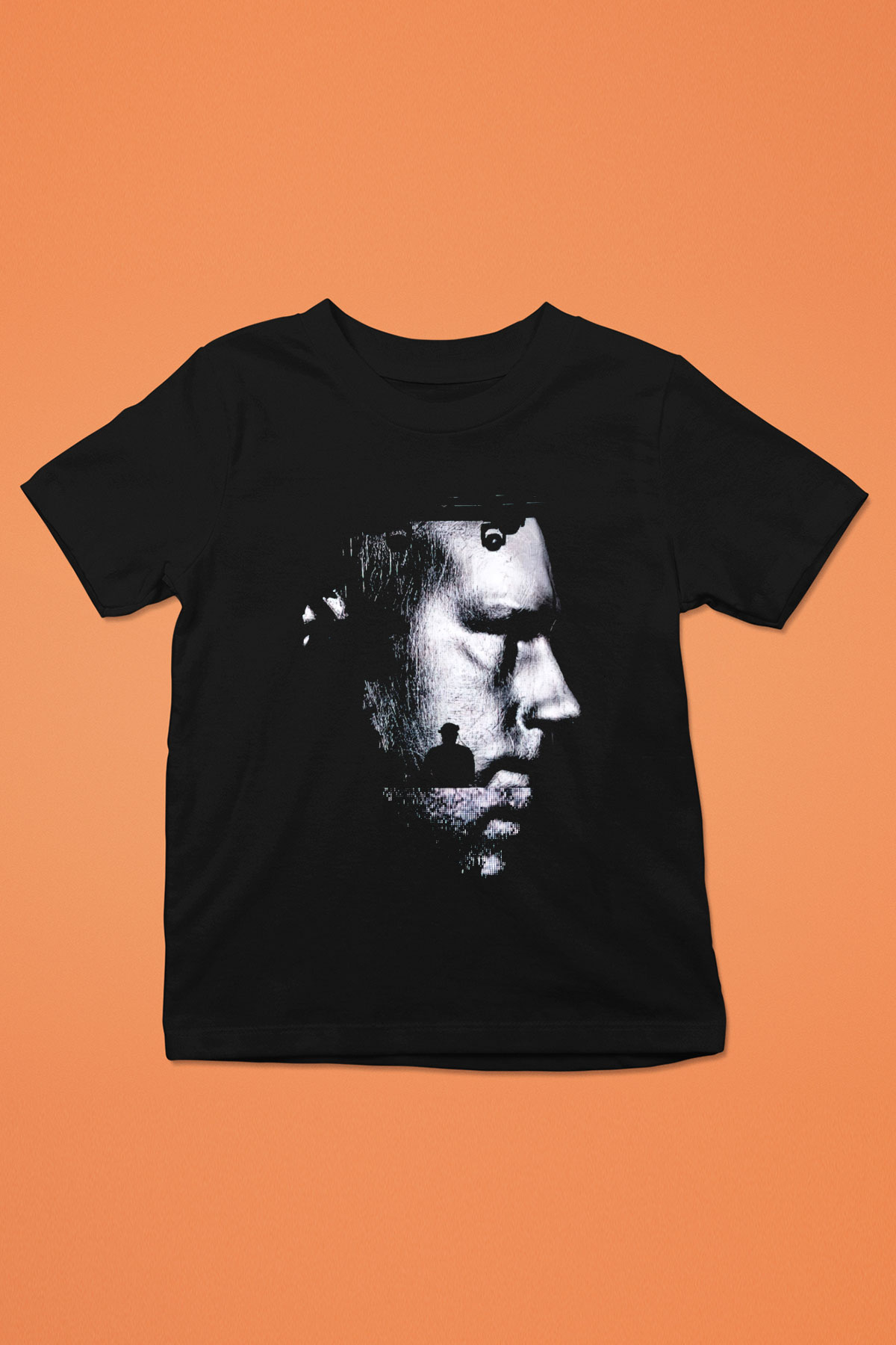 Eric Prydz Baskılı Siyah Unisex Çocuk Tişört