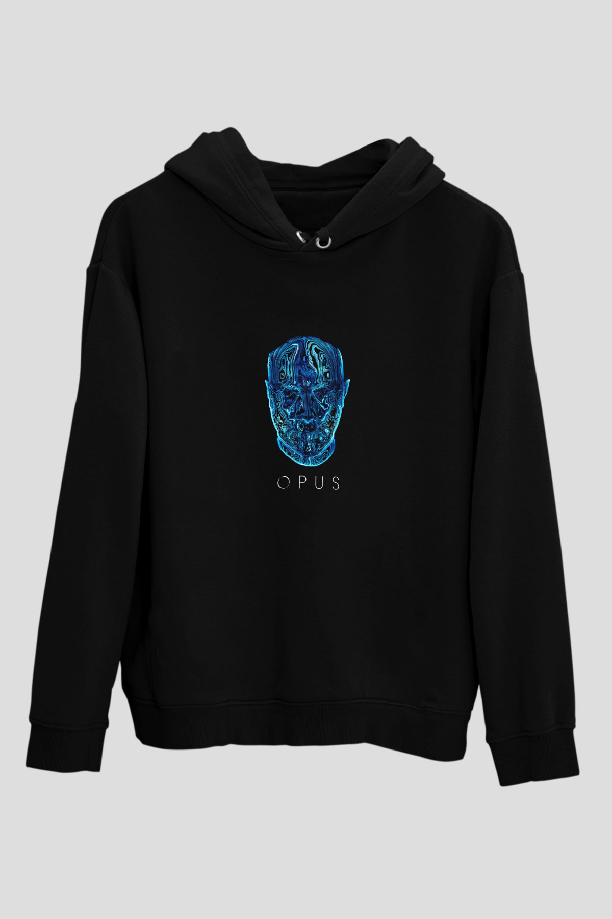 Eric Prydz Baskılı Unisex Siyah Hoodie