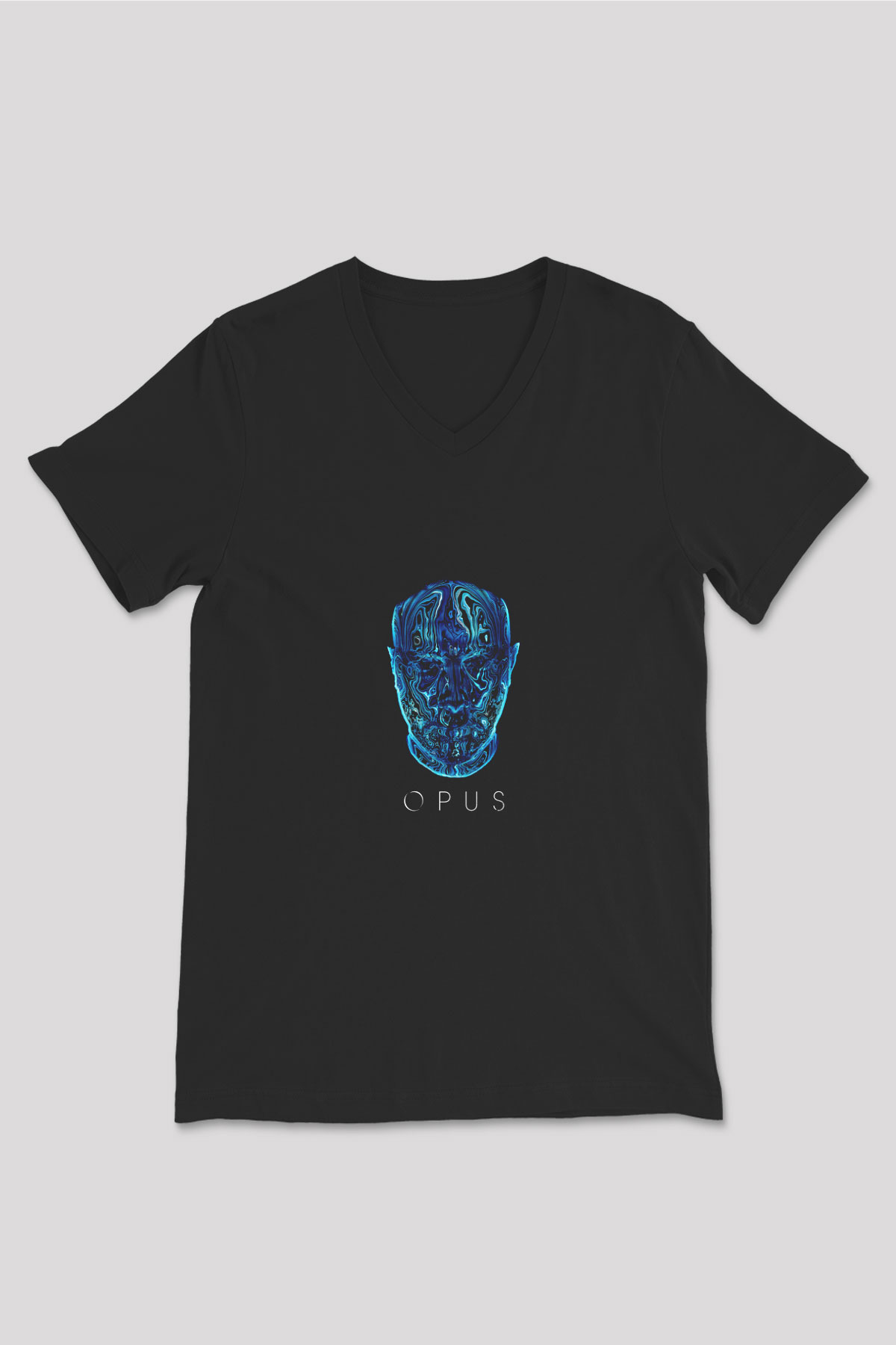 Eric Prydz Baskılı Unisex Siyah V Yaka Tişört