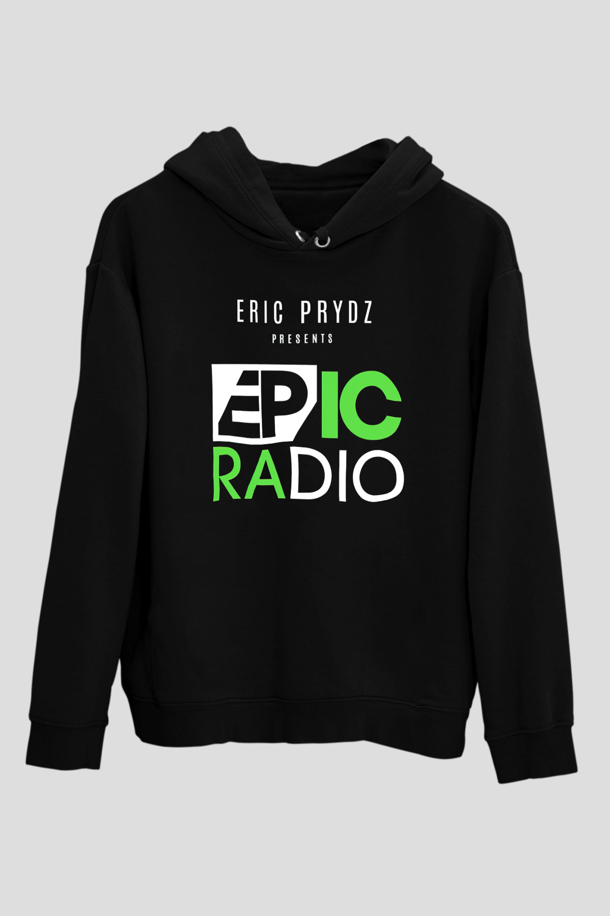 Eric Prydz Siyah Unisex Hoodie