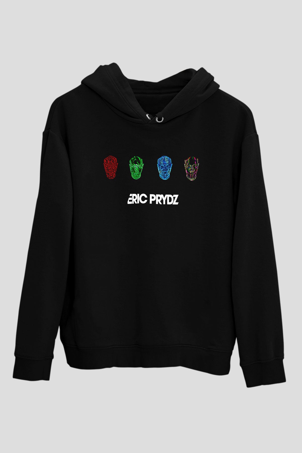 Eric Prydz Siyah Unisex Hoodie