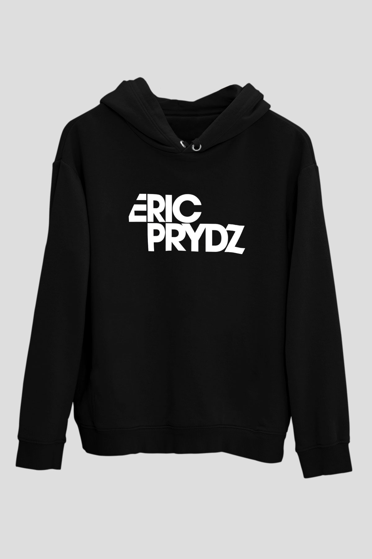 Eric Prydz Siyah Unisex Kapüşonlu Sweatshirt
