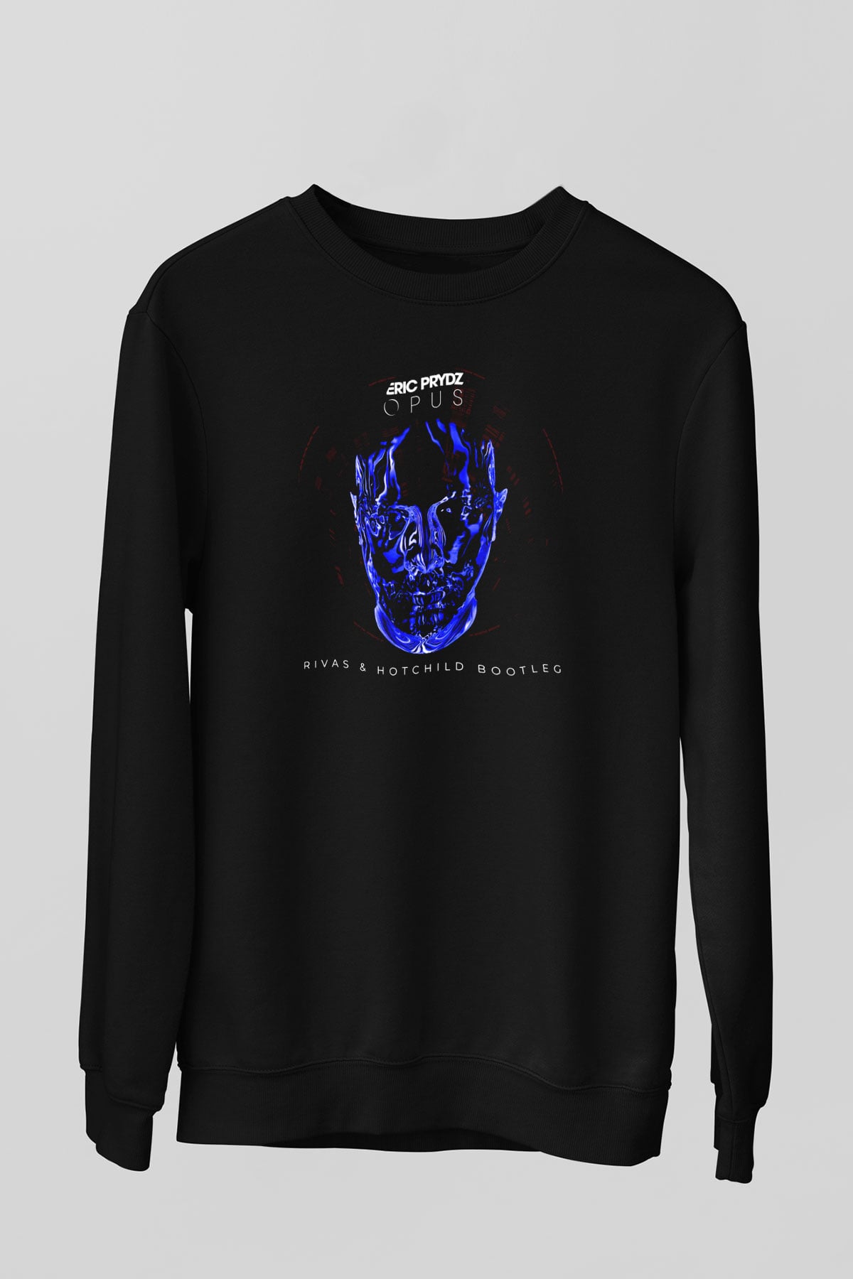 Eric Prydz Siyah Unisex Sweatshirt