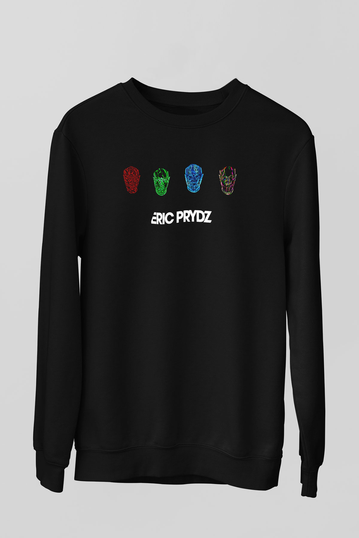 Eric Prydz Siyah Unisex Sweatshirt