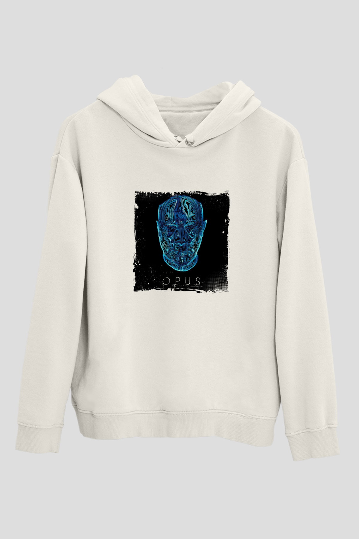 Eric PrydzBaskılı Beyaz Hoodie