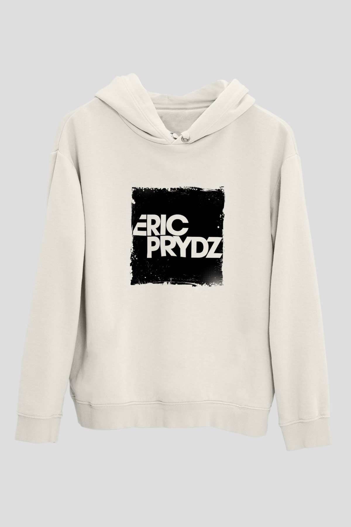 Eric PrydzBaskılı Beyaz Hoodie
