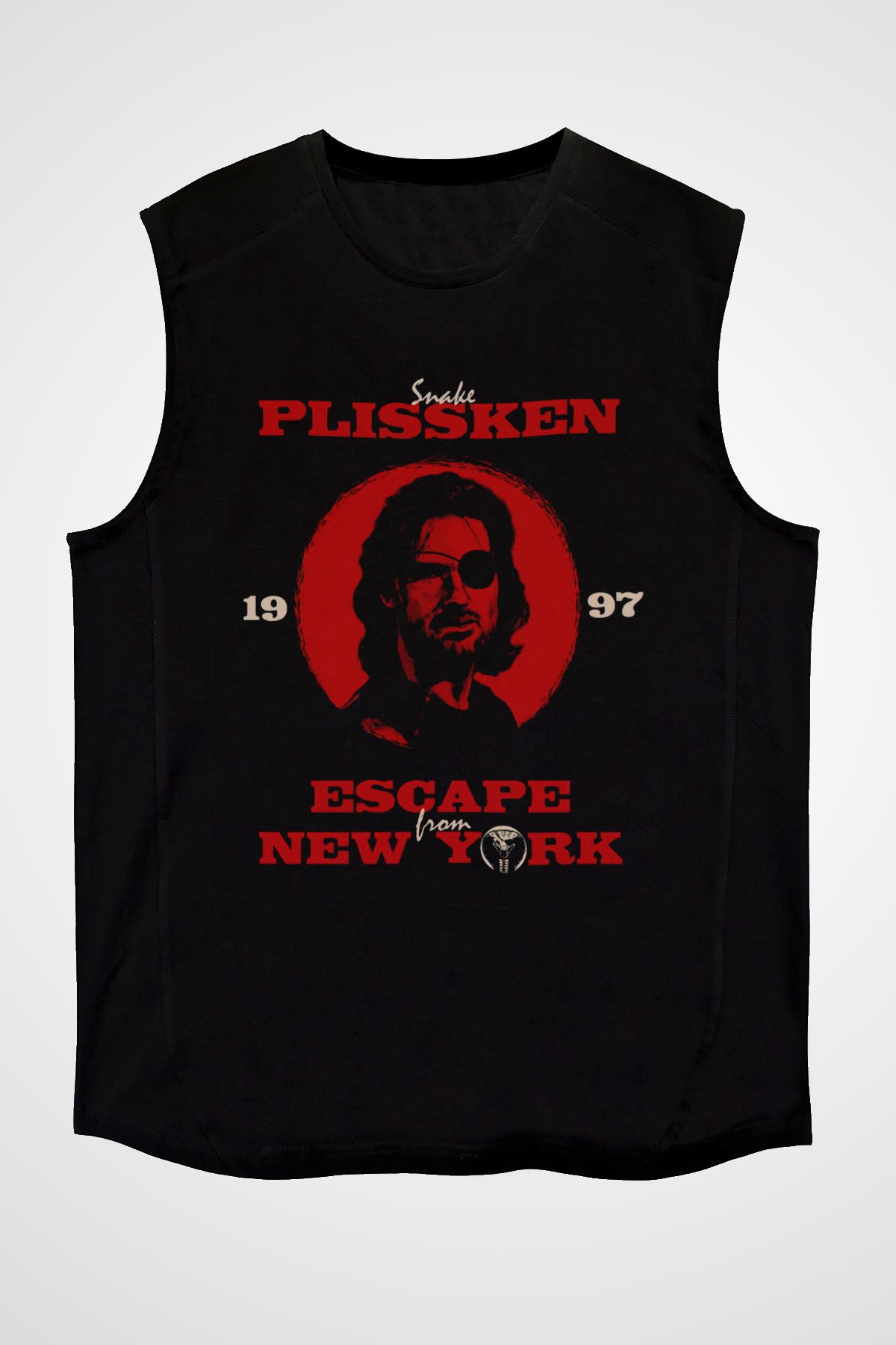 Escape from New York Siyah Unisex  Kolsuz Tişört